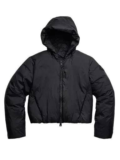 Canada Goose Women's Elba Hooded Puffer Jacket - Black Noir | Thumbnail 1