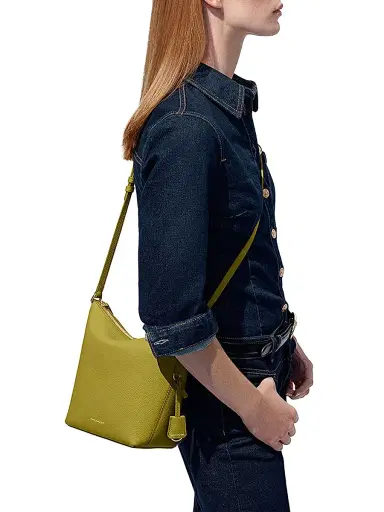MAISON de SABRÉ Women's The Zipped Crossbody Bag - Martini Green | Thumbnail 3 MAISON de SABRÉ Women's The Zipped Crossbody Bag - Martini Green | Thumbnail 3