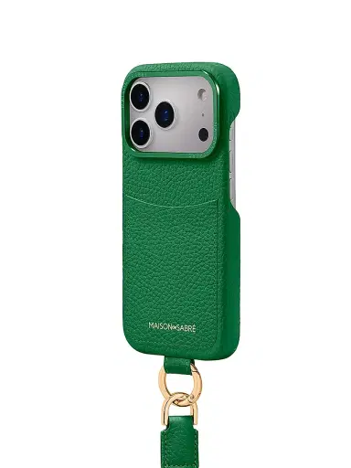 MAISON de SABRÉ Sling Phone Case (iPhone 17 Pro Max) - Emerald Green | Thumbnail 3