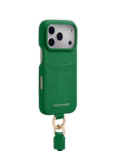MAISON de SABRÉ Sling Phone Case (iPhone 17 Pro Max) - Emerald Green | Thumbnail 5