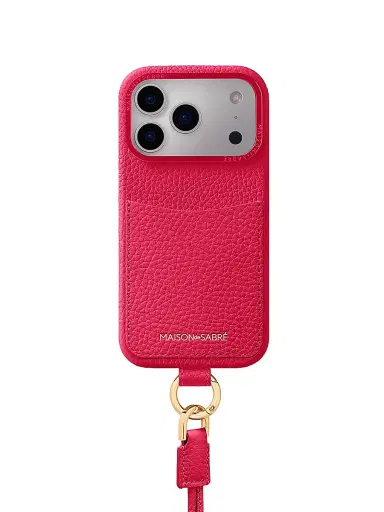 MAISON de SABRÉ Sling Phone Case (iPhone 17 Pro) - Shibuya Fuchsia | Thumbnail 2