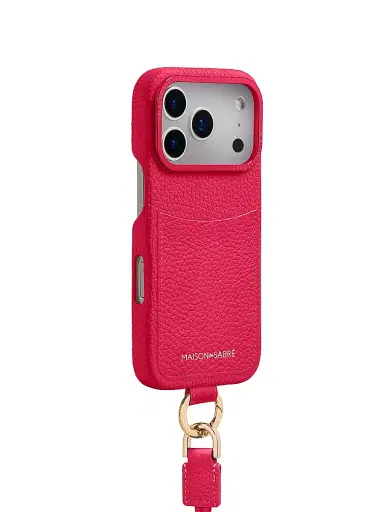 MAISON de SABRÉ Sling Phone Case (iPhone 17 Pro) - Shibuya Fuchsia | Thumbnail 3