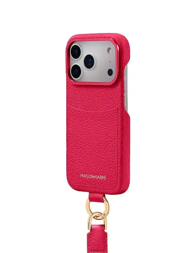 MAISON de SABRÉ Sling Phone Case (iPhone 17 Pro) - Shibuya Fuchsia | Thumbnail 4