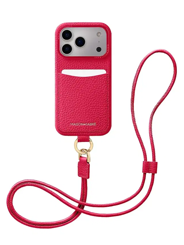 Maison de Sabre Sling Phone Case (iPhone 17 Pro) - Shibuya Fuchsia