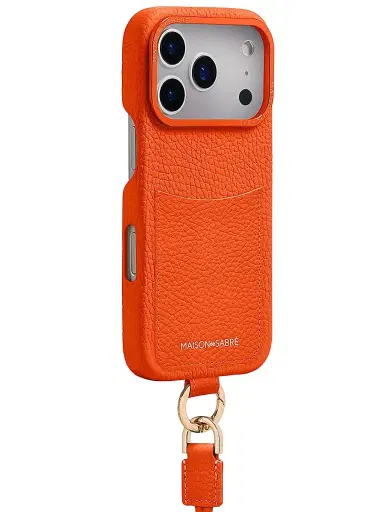 MAISON de SABRÉ Sling Phone Case (iPhone 17 Pro Max) - Manhattan Orange | Thumbnail 4 MAISON de SABRÉ Sling Phone Case (iPhone 17 Pro Max) - Manhattan Orange | Thumbnail 4