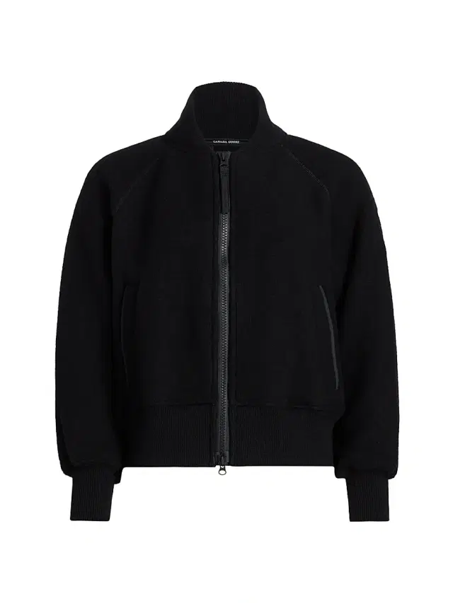 Women's Sierra Fleece Bomber Jacket - Black Noir