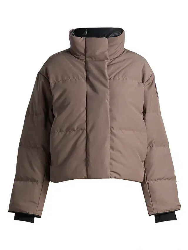 Women's Grandview Crop Jacket - Taupe Grey Gris Taupe