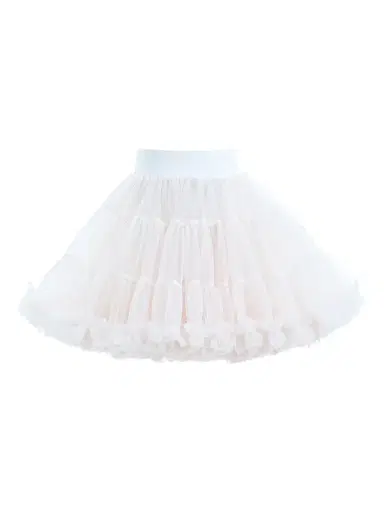 Mimi Tutu Little Girl's & Girl's Bow Tulle Skirt - White - Size 9 | Thumbnail 2