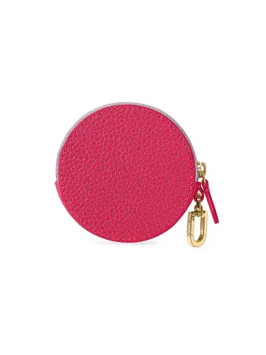 Maison de Sabre Women's Leather Coin Purse - Fuchsia Lavender | Thumbnail 4