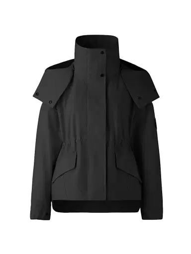 Canada Goose Women's Olivine Hooded High-Low Oversized Jacket | Thumbnail 1