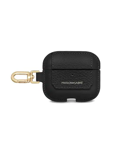 MAISON de SABRÉ Women's The AirPods Pro 3 Case Charm - Black Caviar | Thumbnail 1 MAISON de SABRÉ Women's The AirPods Pro 3 Case Charm - Black Caviar | Thumbnail 1