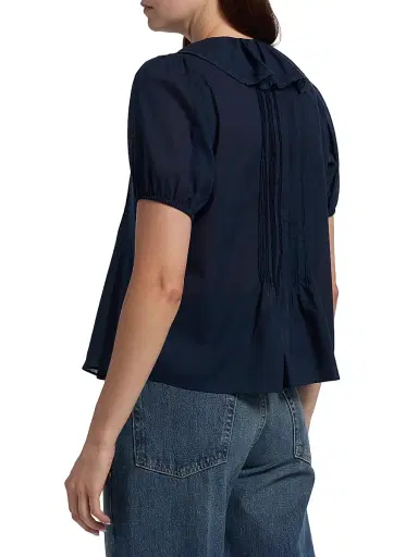 If Only Studio Women's Cotton Ruffled Top | Thumbnail 5