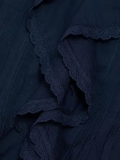If Only Studio Women's Cotton Ruffled Top | Thumbnail 7