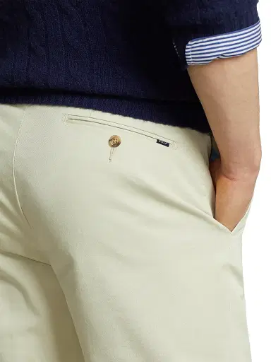 Polo Ralph Lauren Men's Stretch Straight-Fit Chino Pants - Basic Sand | Thumbnail 5 Polo Ralph Lauren Men's Stretch Straight-Fit Chino Pants - Basic Sand | Thumbnail 5