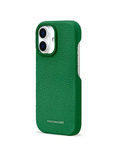 MAISON de SABRÉ Leather Phone Case (iPhone 17) - Emerald Green | Thumbnail 2 MAISON de SABRÉ Leather Phone Case (iPhone 17) - Emerald Green | Thumbnail 2