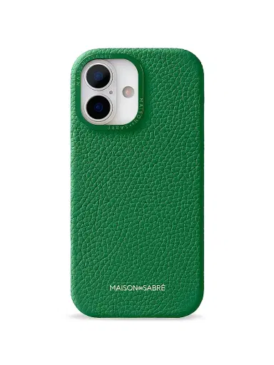 MAISON de SABRÉ Leather Phone Case (iPhone 17) - Emerald Green | Thumbnail 1 MAISON de SABRÉ Leather Phone Case (iPhone 17) - Emerald Green | Thumbnail 1
