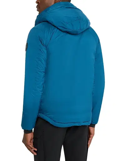 Canada Goose Men's Lodge Down Hooded Jacket - Guard Blue | Thumbnail 4 Canada Goose Men's Lodge Down Hooded Jacket - Guard Blue | Thumbnail 4