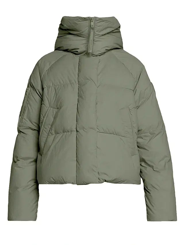 Women's Chilliwack Hooded Puffer Jacket - Sagebrush Armoise