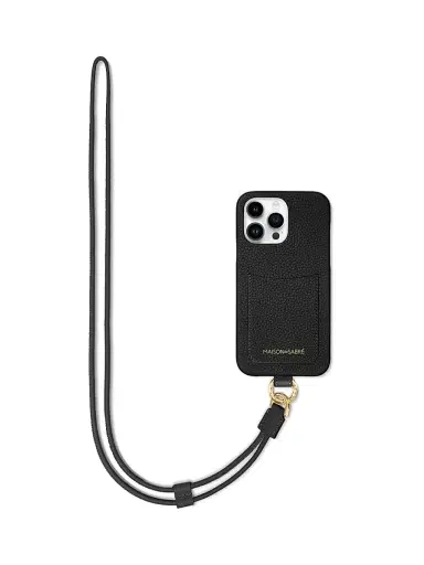 MAISON de SABRÉ Sling Phone Case (iPhone 14 Pro) - Black Caviar | Thumbnail 1