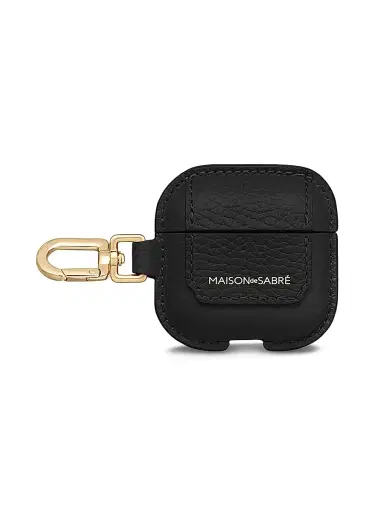 MAISON de SABRÉ Women's The AirPods 4 Case Charm - Black Caviar | Thumbnail 1 MAISON de SABRÉ Women's The AirPods 4 Case Charm - Black Caviar | Thumbnail 1