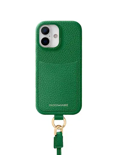 MAISON de SABRÉ Sling Phone Case (iPhone 17) - Emerald Green | Thumbnail 2