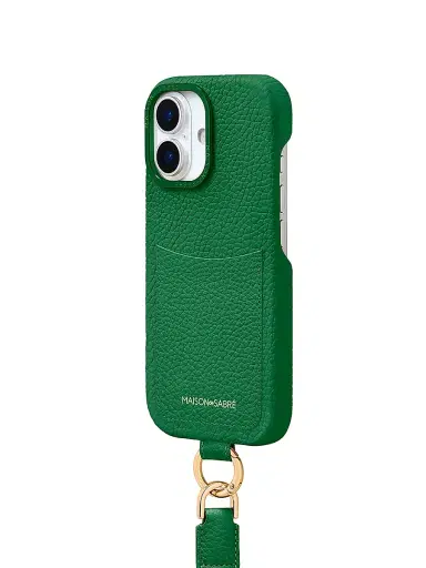 MAISON de SABRÉ Sling Phone Case (iPhone 17) - Emerald Green | Thumbnail 3