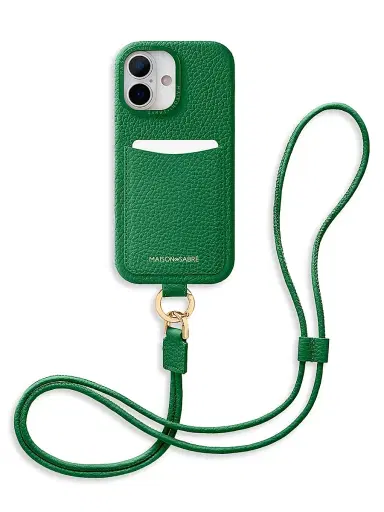 MAISON de SABRÉ Sling Phone Case (iPhone 17) - Emerald Green | Thumbnail 1