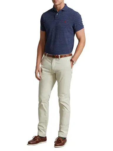 Polo Ralph Lauren Men's Logo Cotton Slim-Fit Polo Shirt - Classic Royal - Size XXL | Thumbnail 2