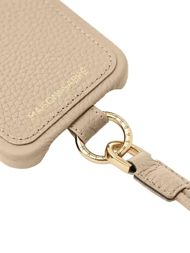 MAISON de SABRÉ Sling Phone Case (iPhone 14 Pro Max) - Saharan Beige | Thumbnail 4
