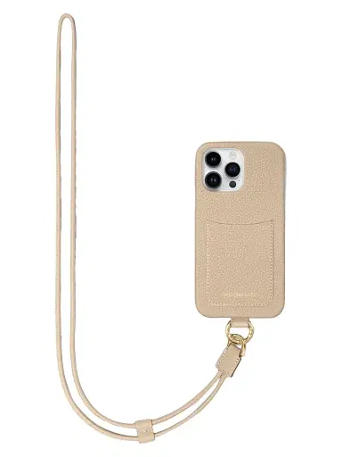 MAISON de SABRÉ Sling Phone Case (iPhone 14 Pro Max) - Saharan Beige | Thumbnail 1