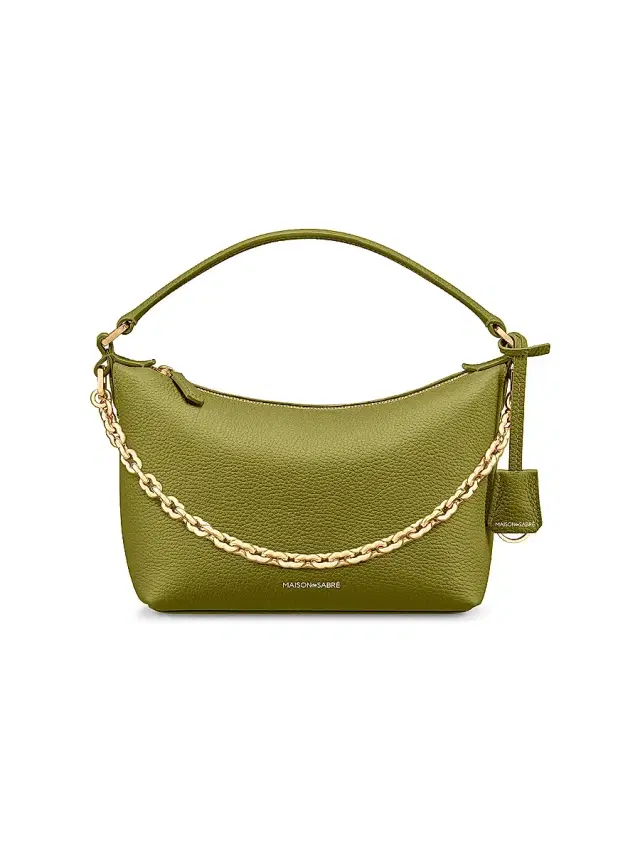 MAISON de SABRÉ Women's Soft Crossbody Bag - Martini Green