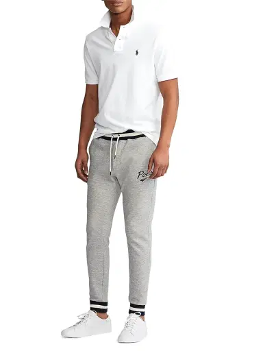 Polo Ralph Lauren Men's Mesh Classic-Fit Polo Shirt - White - Size XXL | Thumbnail 2