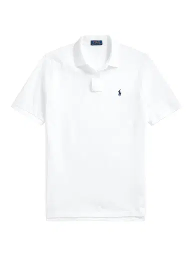 Polo Ralph Lauren Men's Mesh Classic-Fit Polo Shirt - White - Size XXL | Thumbnail 1