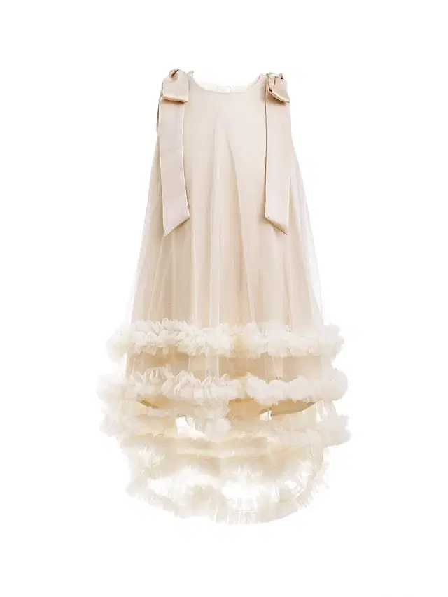 Little Girl's & Girl's Violeta Dress - Cream