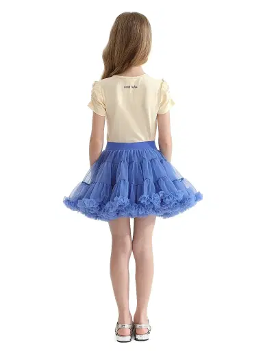 Mimi Tutu Little Girl's & Girl's Bow Tulle Skirt | Thumbnail 6 Mimi Tutu Little Girl's & Girl's Bow Tulle Skirt | Thumbnail 6