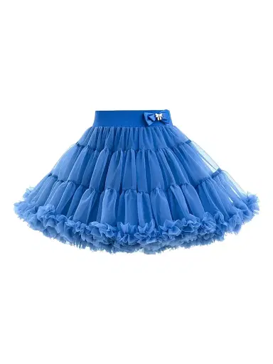 Mimi Tutu Little Girl's & Girl's Bow Tulle Skirt | Thumbnail 1 Mimi Tutu Little Girl's & Girl's Bow Tulle Skirt | Thumbnail 1