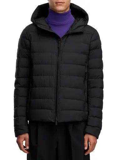 Canada Goose Men's Crofton Enduraluxe Puffer Jacket - Black - Size Small | Thumbnail 2