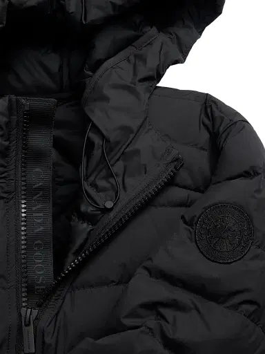 Canada Goose Men's Crofton Enduraluxe Puffer Jacket - Black - Size Small | Thumbnail 8