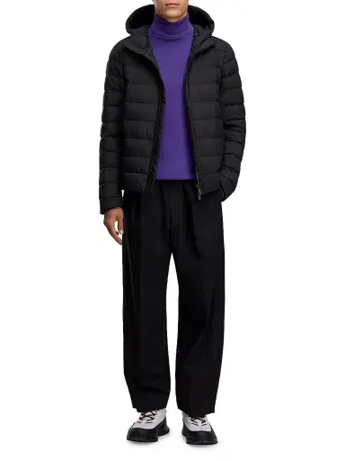 Canada Goose Men's Crofton Enduraluxe Puffer Jacket - Black - Size Small | Thumbnail 1