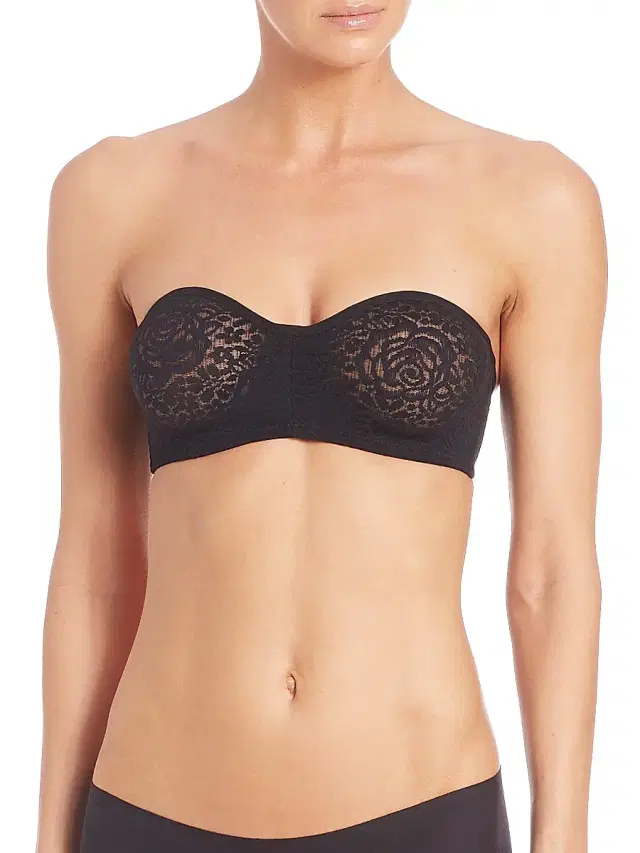 Wacoal Women's Halo Lace Strapless Bra - Black