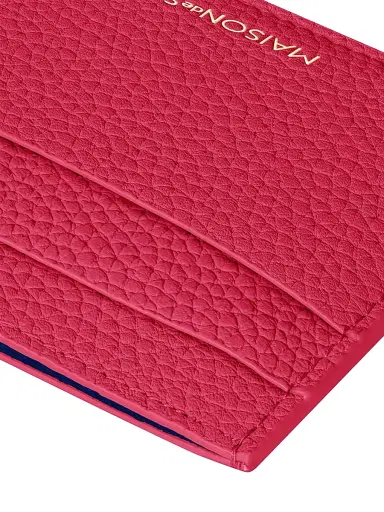 MAISON de SABRÉ Women's Leather Card Holder - Shibuya Fuchsia | Thumbnail 6 MAISON de SABRÉ Women's Leather Card Holder - Shibuya Fuchsia | Thumbnail 6