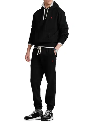 Polo Ralph Lauren Men's RL Fleece Hoodie - Polo Black - Size XXL | Thumbnail 2 Polo Ralph Lauren Men's RL Fleece Hoodie - Polo Black - Size XXL | Thumbnail 2