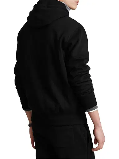 Polo Ralph Lauren Men's RL Fleece Hoodie - Polo Black - Size XXL | Thumbnail 4 Polo Ralph Lauren Men's RL Fleece Hoodie - Polo Black - Size XXL | Thumbnail 4