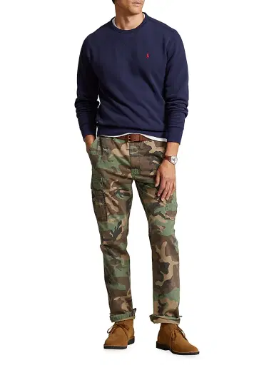 Polo Ralph Lauren Men's Fleece Crewneck Sweatshirt - Cruise Navy - Size XXL | Thumbnail 2 Polo Ralph Lauren Men's Fleece Crewneck Sweatshirt - Cruise Navy - Size XXL | Thumbnail 2