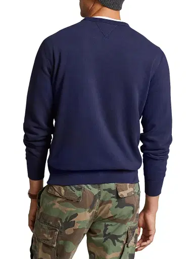 Polo Ralph Lauren Men's Fleece Crewneck Sweatshirt - Cruise Navy - Size XXL | Thumbnail 4 Polo Ralph Lauren Men's Fleece Crewneck Sweatshirt - Cruise Navy - Size XXL | Thumbnail 4