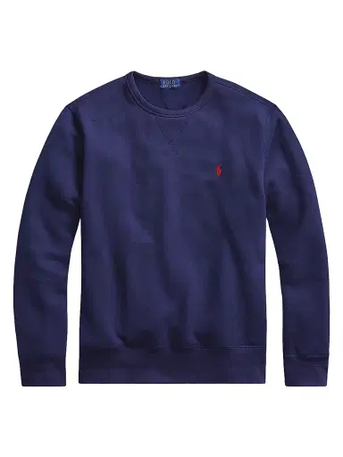 Polo Ralph Lauren Men's Fleece Crewneck Sweatshirt - Cruise Navy - Size XXL | Thumbnail 1 Polo Ralph Lauren Men's Fleece Crewneck Sweatshirt - Cruise Navy - Size XXL | Thumbnail 1