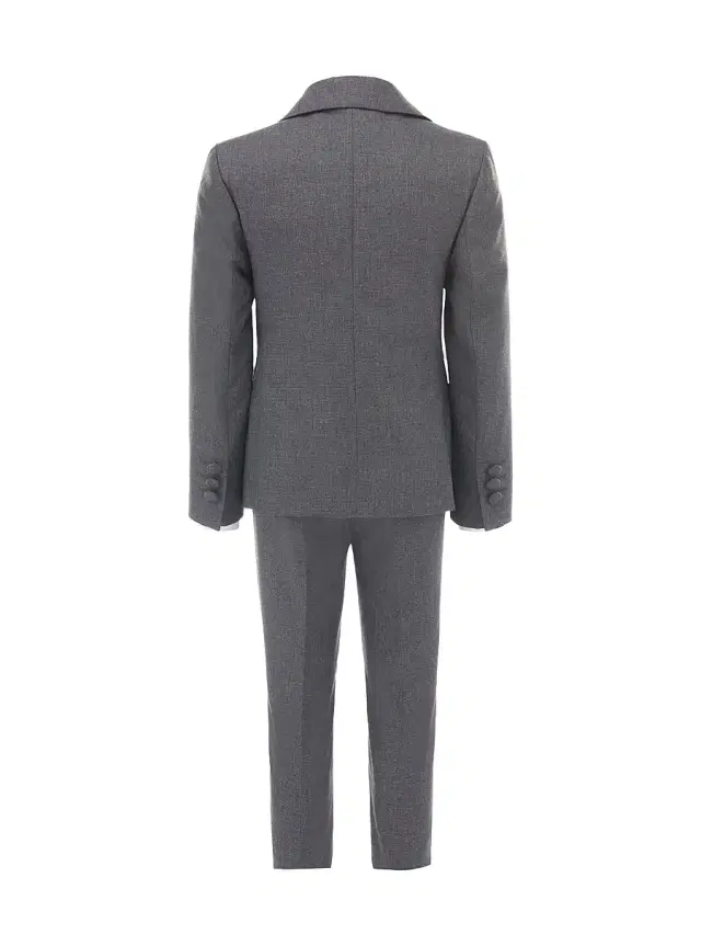 Moustache Baby Boy's, Little Boys & Boy's Peak Lapel Tuxedo - Gray