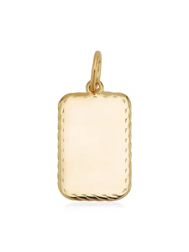 Oradina Women's 14K Yellow Gold Pendant Charm - Gold Hamsa | Thumbnail 5 Oradina Women's 14K Yellow Gold Pendant Charm - Gold Hamsa | Thumbnail 5