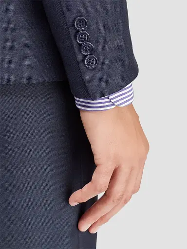 Ralph Lauren Purple Label Men's Gregory Wool Sharkskin Suit - Navy | Thumbnail 5