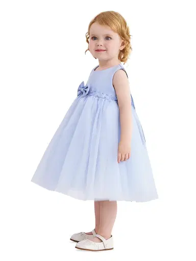 Tulleen Baby Girl's Oravelle Dress - Blue 24 Months | Thumbnail 4
